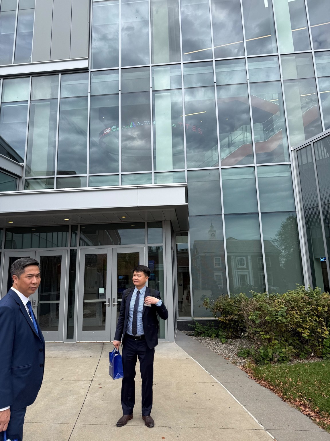 A moment on campus — October 2026 visit